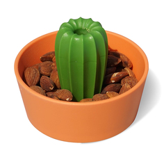 Миска Qualy Cacnuts QL10284-OR-GN Коричневый