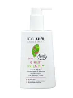 Крем-мыло для интимной гигиены ECOLATIER Girls Friendly 250 мл