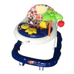 Ходунки "Пальма", 7 силиконовых колес, муз., игрушки Alis