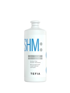 Шампунь TEFIA бессульфатный мицеллярный для волос профессиональный 1000мл, Линия MYTREAT