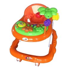 Ходунки "Пальма", 7 силиконовых колес, муз., игрушки Alis