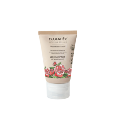 Дезодорант Ecolatier GREEN Нежный уход Серия ORGANIC WILD ROSE, 40 мл