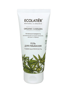 Гель для умывания Green Конопля, ECOLATIER, 100 мл