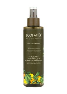 Средство для укладки и укрепления волос, ECOLATIER, 200 мл