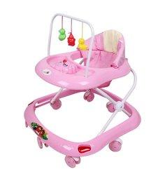 Ходунки Alis Маленький водитель, розовые