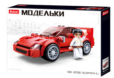 Конструктор Sluban серии Город, Спорткар 163 дет. M38-B0706D