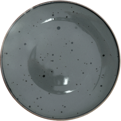 Тарелка Porcelana Bogucice Alumina Graphite 22 см