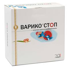 Концентрат сухой напитка безалкогольного Апифарм Варико-стоп 20 пакетов по 10 г