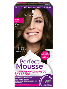 Стойкая краска-Мусс Perfect Mousse для укладки волос, 500 92,5 мл Schwarzkopf