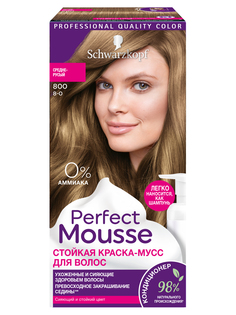 Стойкая краска-Мусс Perfect Mousse для укладки волос, 800 92,5 мл