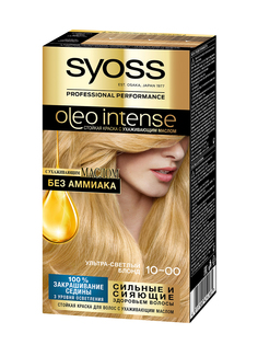 Краска для волос Syoss Oleo Intense 10-00 ультра-светлый блонд 115 мл