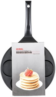Сковорода для блинов Heirol 26;5 см черный 427037