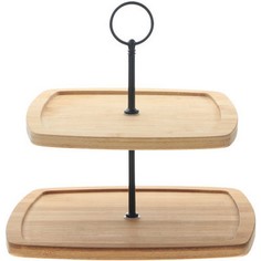 Этажерка Koopman tableware 2 яруса 250 х 250 х 235 мм