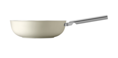 Сковорода универсальная Smeg 30 см кремовый CKFW3001CRM