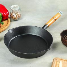 Сковорода универсальная Доляна Эко 23 см черный Р00001513