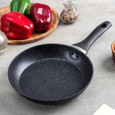 Сковорода универсальная Доляна Synmore 20 см черный Р00001513