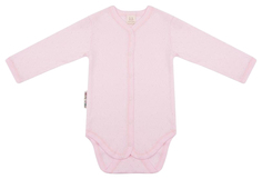 Боди Lucky child ажур розовое 56-62 см