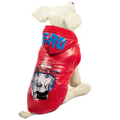 Попона для собак Triol Hero, унисекс, красный, XXL, длина спины 45 см