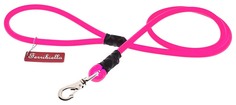Универсальный поводок для собак Ferribiella аксессуары, силикон, розовый, длина 1.2 м