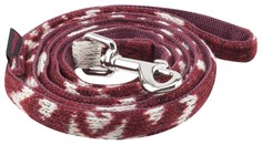 Универсальный поводок для собак Puppia, текстиль, красный, длина 1.4 м