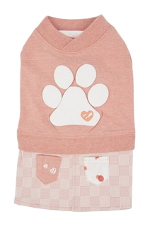 Платье для собак Pinkaholic Pawsh, женский, оранжевый, S, длина спины 20.5 см