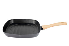 Сковорода для гриля Eco Cooking 28 см серый 01114414 No Brand