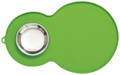Коврик Hagen Catit Peanut Placemat для фонтанов с миской 22 х34 см, Зеленый