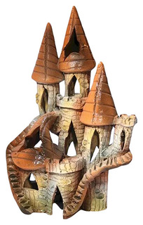 Грот Zooexpress Иж Замок Б4 для аквариума 14 x 7 x 20 см