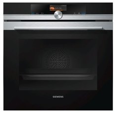 Встраиваемый электрический духовой шкаф Siemens HB636GBS1 Black/Silver