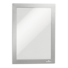 Магнитная рамка Durable Duraframe 4881-23, настенная, A5, 236х176 мм, серебристый 10 шт