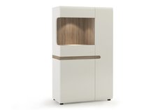 Платяной шкаф Hoff Linate 80274650 85х42х143, белый/сонома трюфель