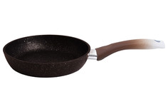 Сковорода универсальная Kukmara Мрамор 18 см Кофейный мрамор смк18401а