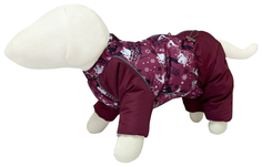 Комбинезон для собак OSSO Fashion Снежинка размер 22 кобель