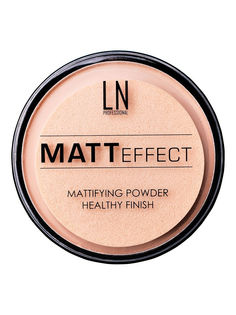 Пудра для лица LN Professional Matt матирующая тон 102 35 г