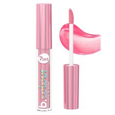 Блеск для губ жидкий 7 Days B Colour с эффектом плампинга тон 02 Soft pink 2,5 мл