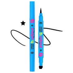 Подводка-штамп для глаз жидкая 7 Days B Colour тон 02 Black star 2 мл