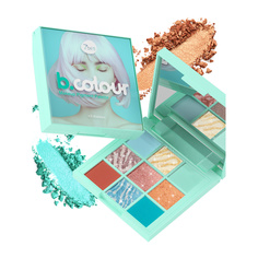 Тени для век сухие 7 Days B Colour палетка тон 02 Pistachio Cake 9 г