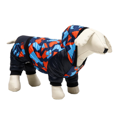 Комбинезон для собак, зимний, на меховом подкладе с капюшоном, размер XXL No Brand