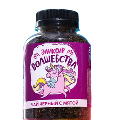 Чай чёрный «Эликсир волшебства»: с мятой, 50 г. Фабрика счастья