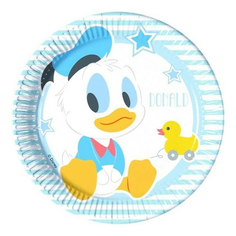 Тарелки одноразовые Procos Mickey бумажные 20 см 8 шт