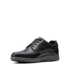 Полуботинки мужские Clarks Un Trail Apron 26151966 черные 42.5 EU