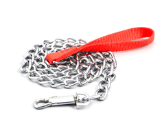 Поводок Пижон металлический, 120 см х 4 мм