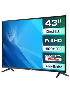 Телевизор Prestigio PTV43SS06Y_CIS_BK, 43" black