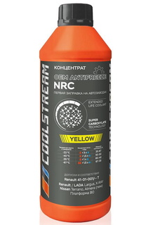 Антифриз Coolstream Nrc Концентрат Желтый Renault/Nissan/Ваз 1,7кг Coolstream CS010414C