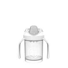 Поильник Twistshake Mini Cup 230 мл. Белый Бриллиант (Diamond). Возраст 4+m.