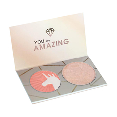 Палетка для невероятного макияжа You are so beautiful!: румяна и хайлайтер 4719240 Beauty Fox