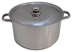 Кастрюля Амет 1С2583 10 л серебристый