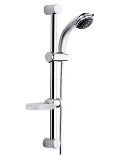 Душевая стойка FRAP F8011 с лейкой и шлангом, с мыльницей