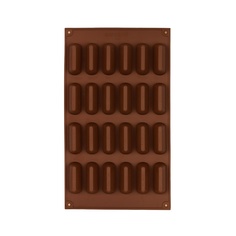 S-CHIEF силиконовая, 30х17,5х2 см, "Пирамидки", 24 ячейки