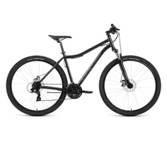 Велосипед 29" Forward Sporting 29 2.0 D Черный Темно-серый 2022 г 21" RBK22FW29940